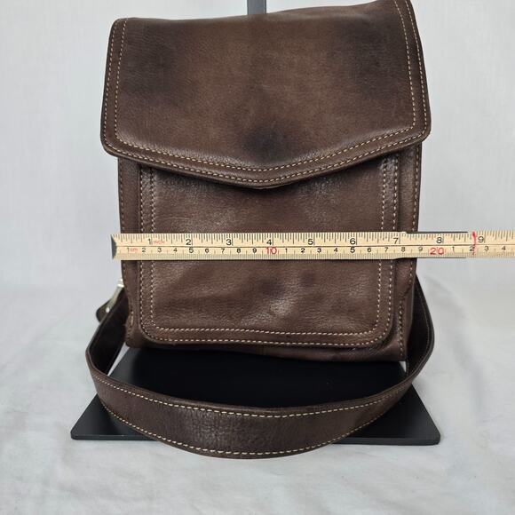 Fossil Vintage Leather Crossbody Brown #75082 - Picture 10 of 16